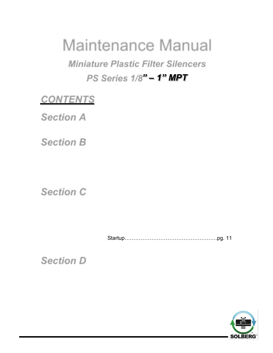 Solberg MiniPFS(Pg.2-5) User Manual | Page 2 / 14