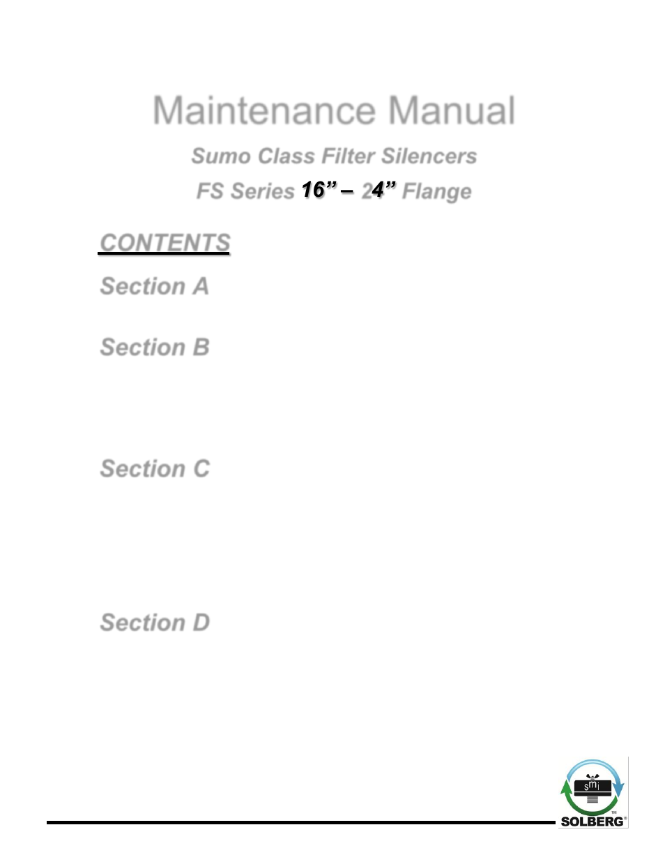 Solberg SumoFS(Pg.2-15) User Manual | Page 2 / 13