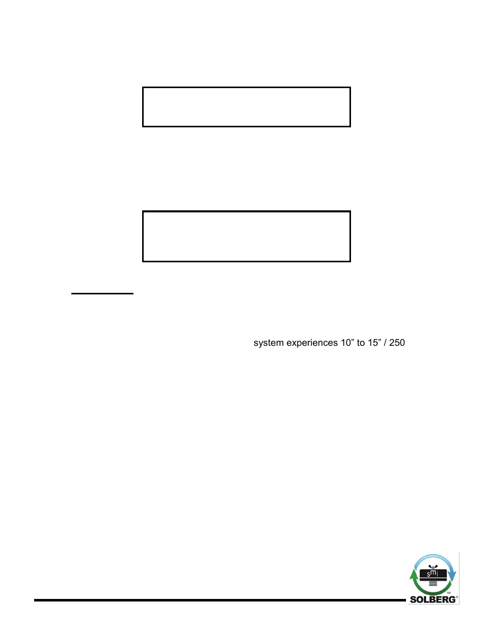 Warning | Solberg BBFT(Pg.3-8,9) User Manual | Page 12 / 14