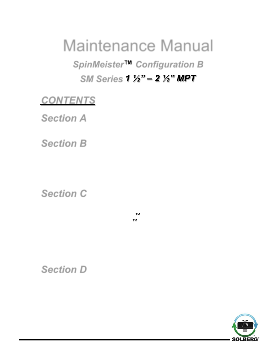 Solberg SMConfigurationB(Pg.3-10,11) User Manual | Page 2 / 17