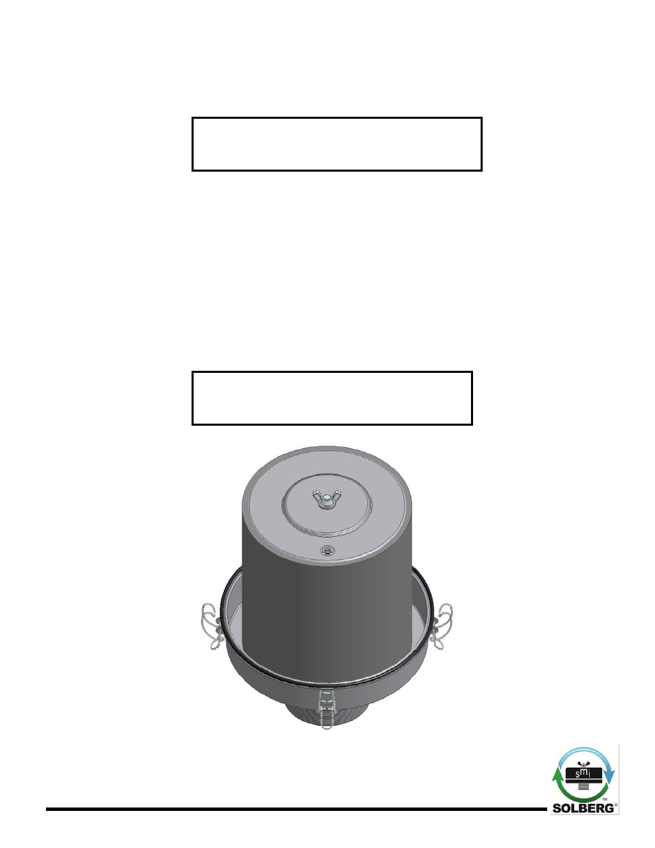 Warning | Solberg SMConfigurationC(Pg.3-10,11) User Manual | Page 13 / 17