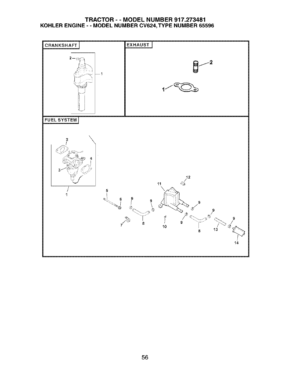 Craftsman 917.273481 User Manual | Page 56 / 60