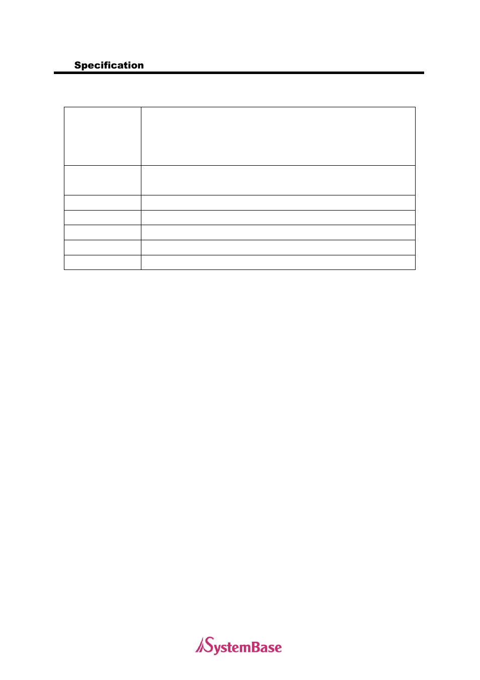 Specification | Solvline MultiModem User Manual | Page 13 / 33
