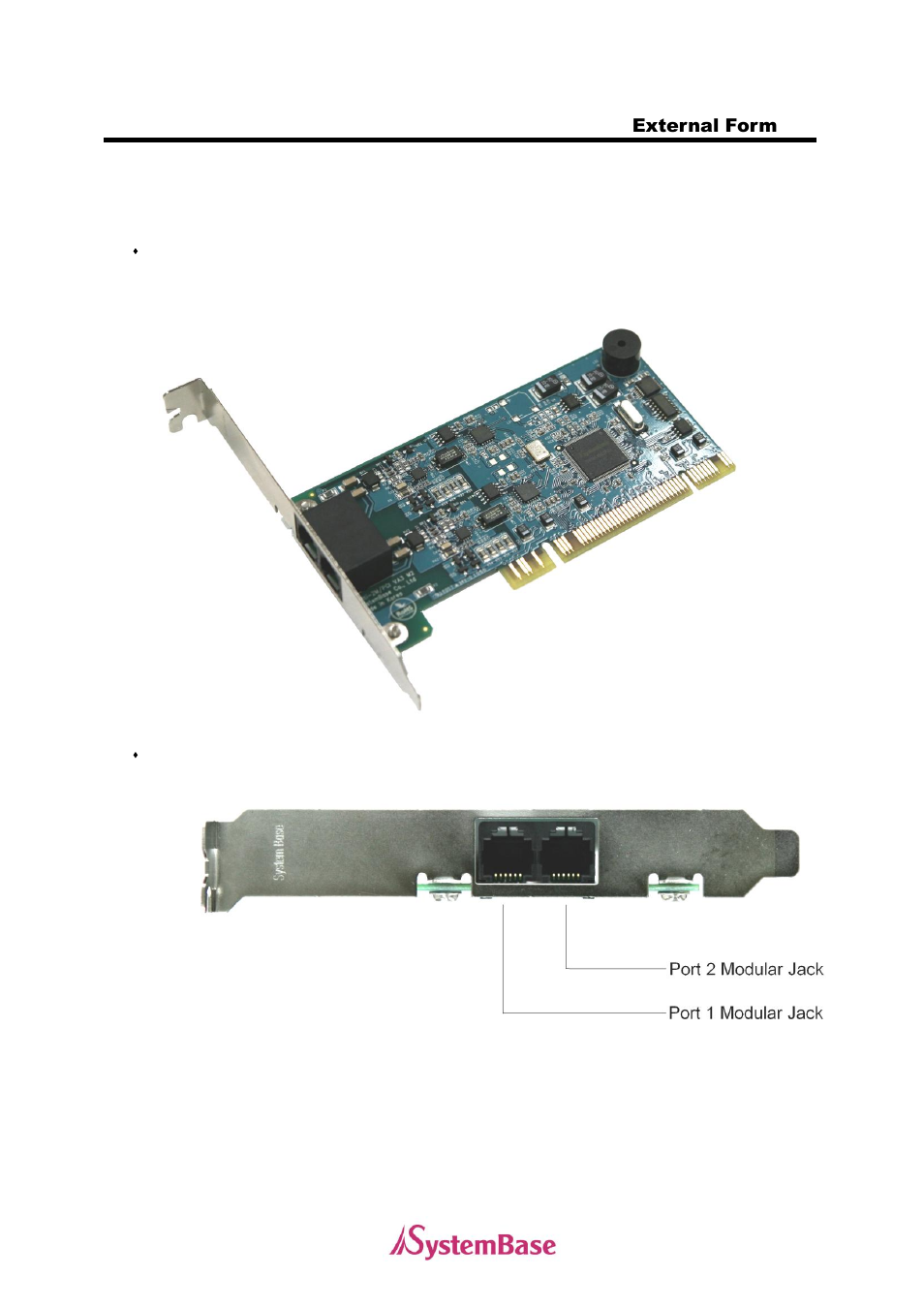 Multi-2mpci external form | Solvline MultiModem User Manual | Page 8 / 33