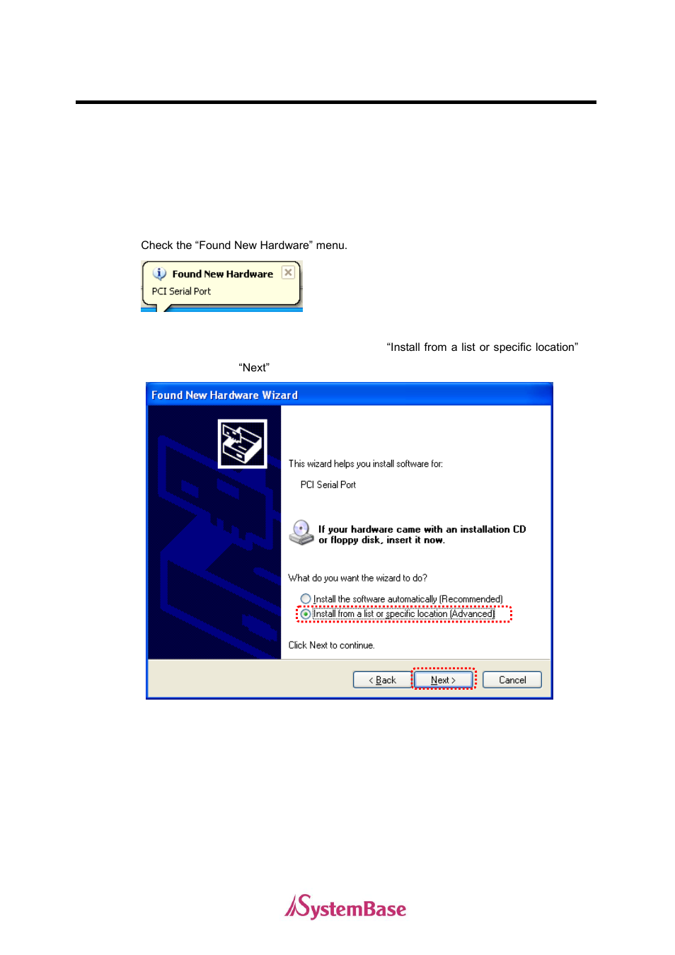 Windows xp/2003 device driver installation | Solvline PCIe User Manual | Page 13 / 28