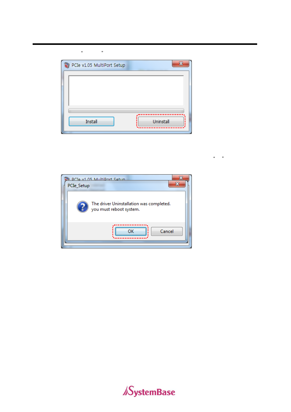 Windows device driver uninstall | Solvline PCIe User Manual | Page 27 / 28