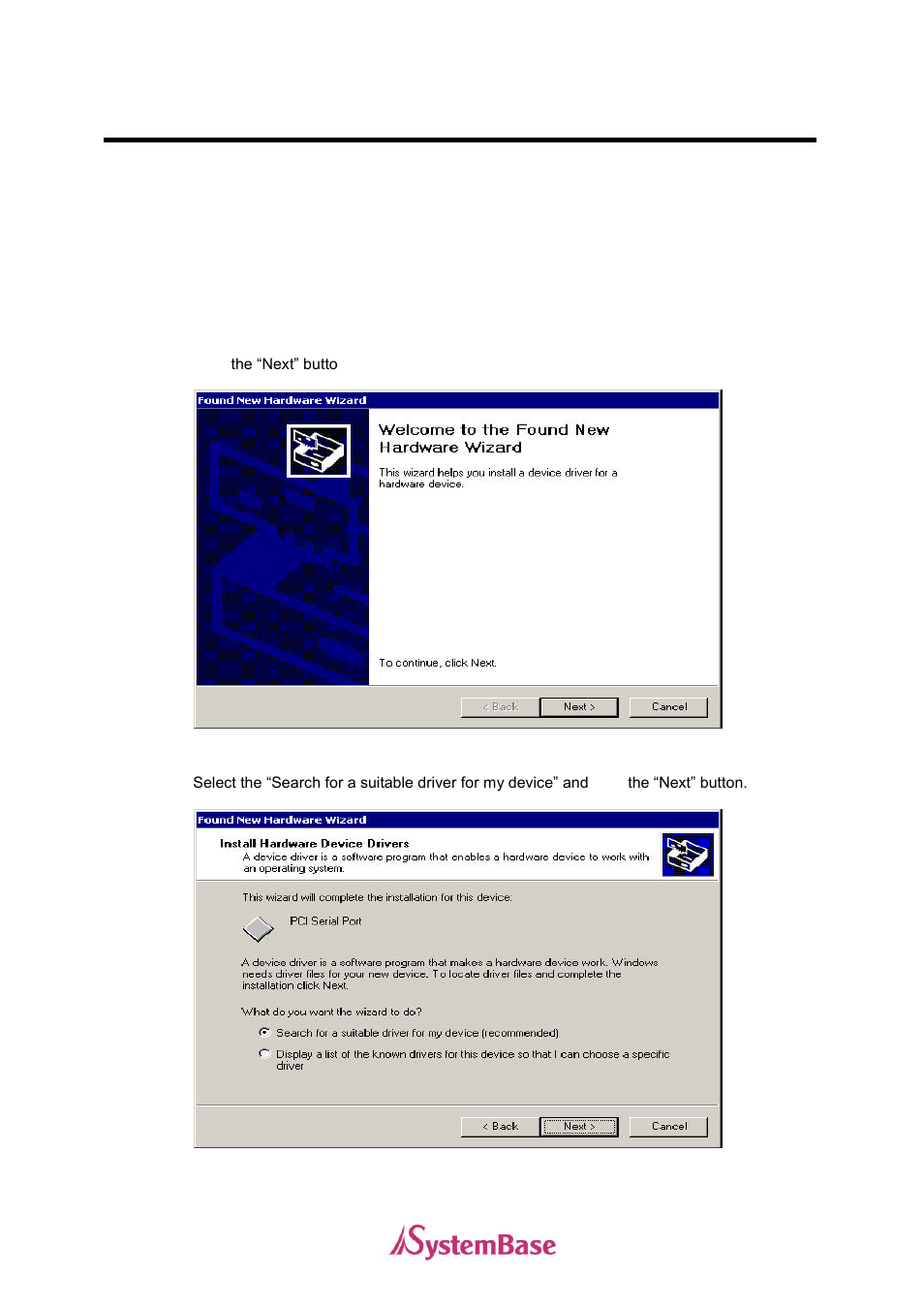 Windows 2000 device driver installation | Solvline PCIe User Manual | Page 7 / 28