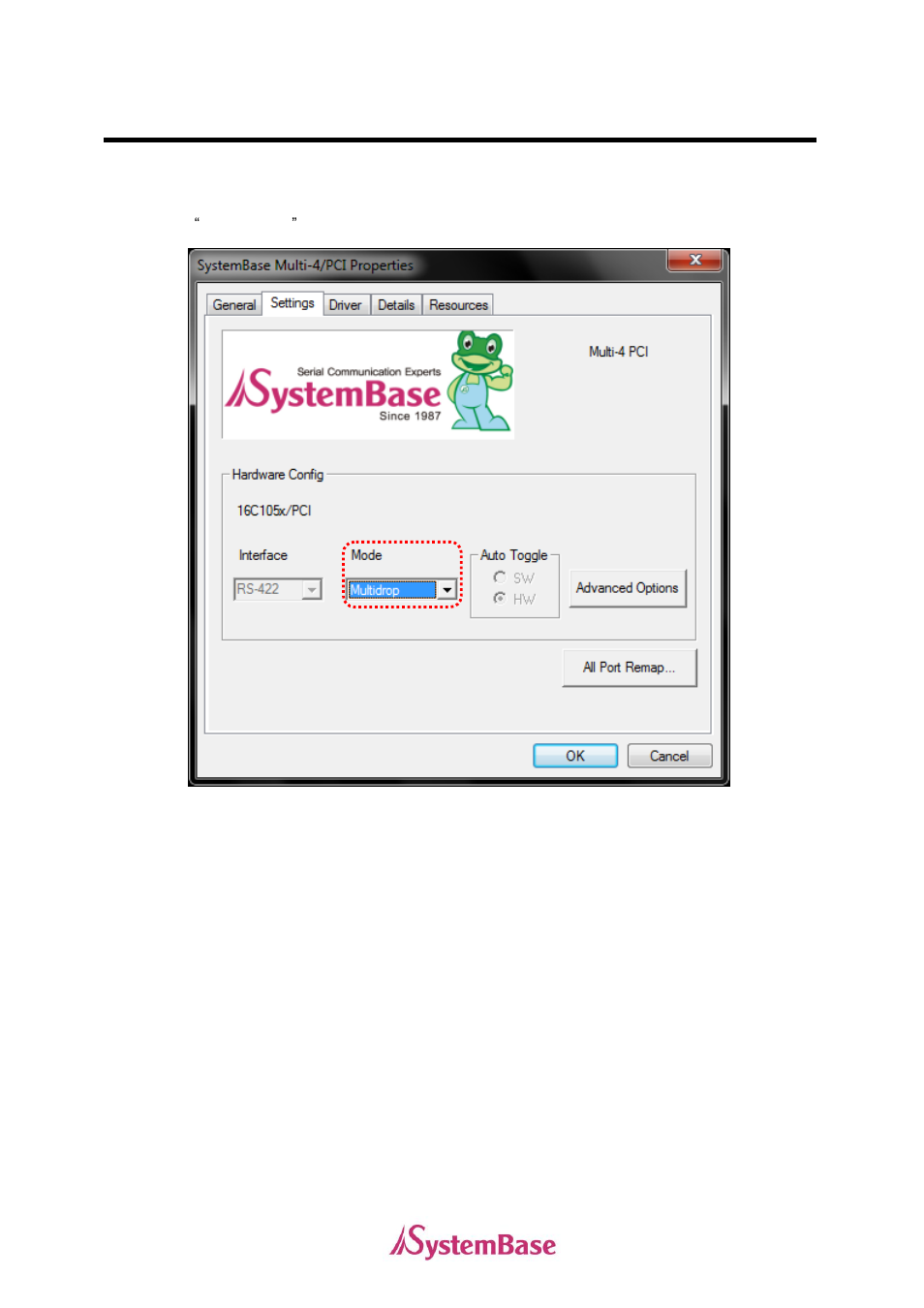 Windows device driver configuration | Solvline PCI User Manual | Page 27 / 36