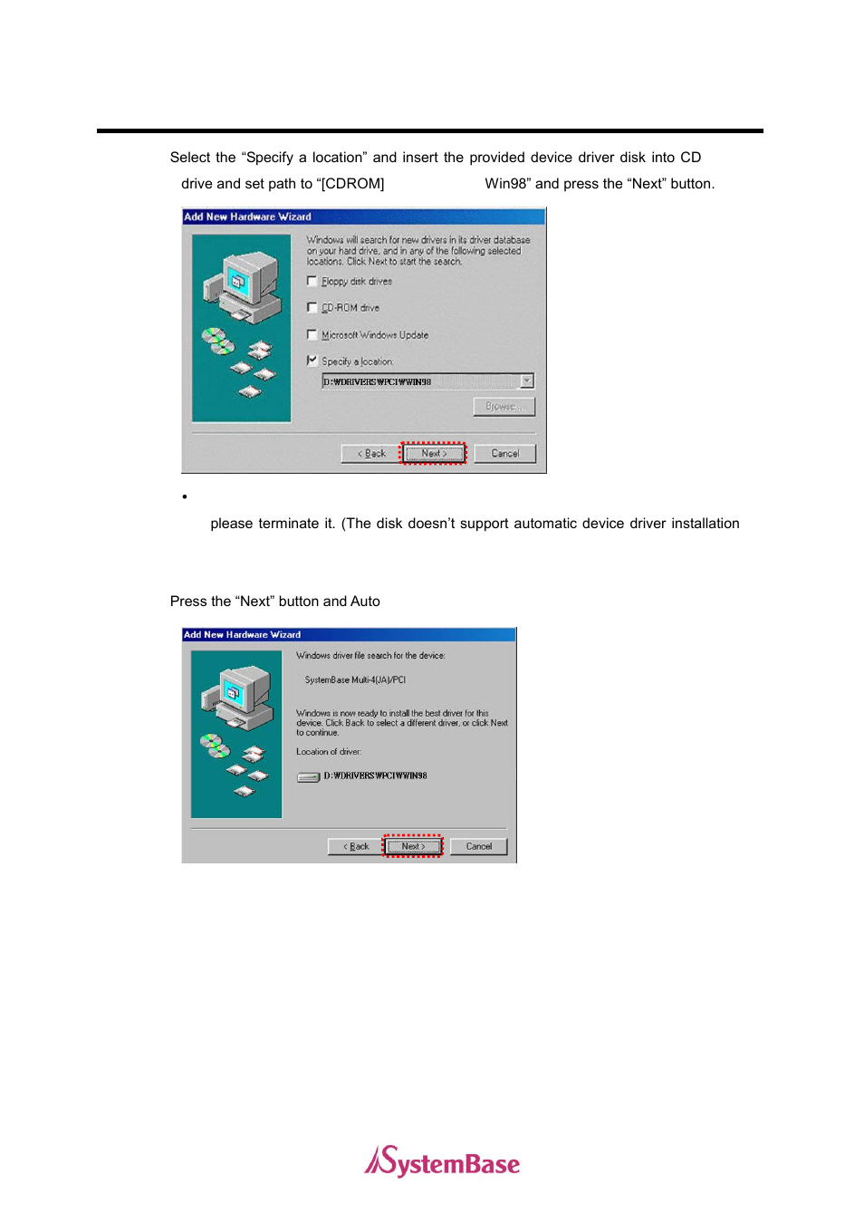 Windows 98 device driver installation | Solvline PCI User Manual | Page 5 / 36