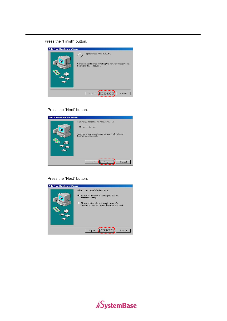 Windows 98 device driver installation | Solvline PCI User Manual | Page 6 / 36