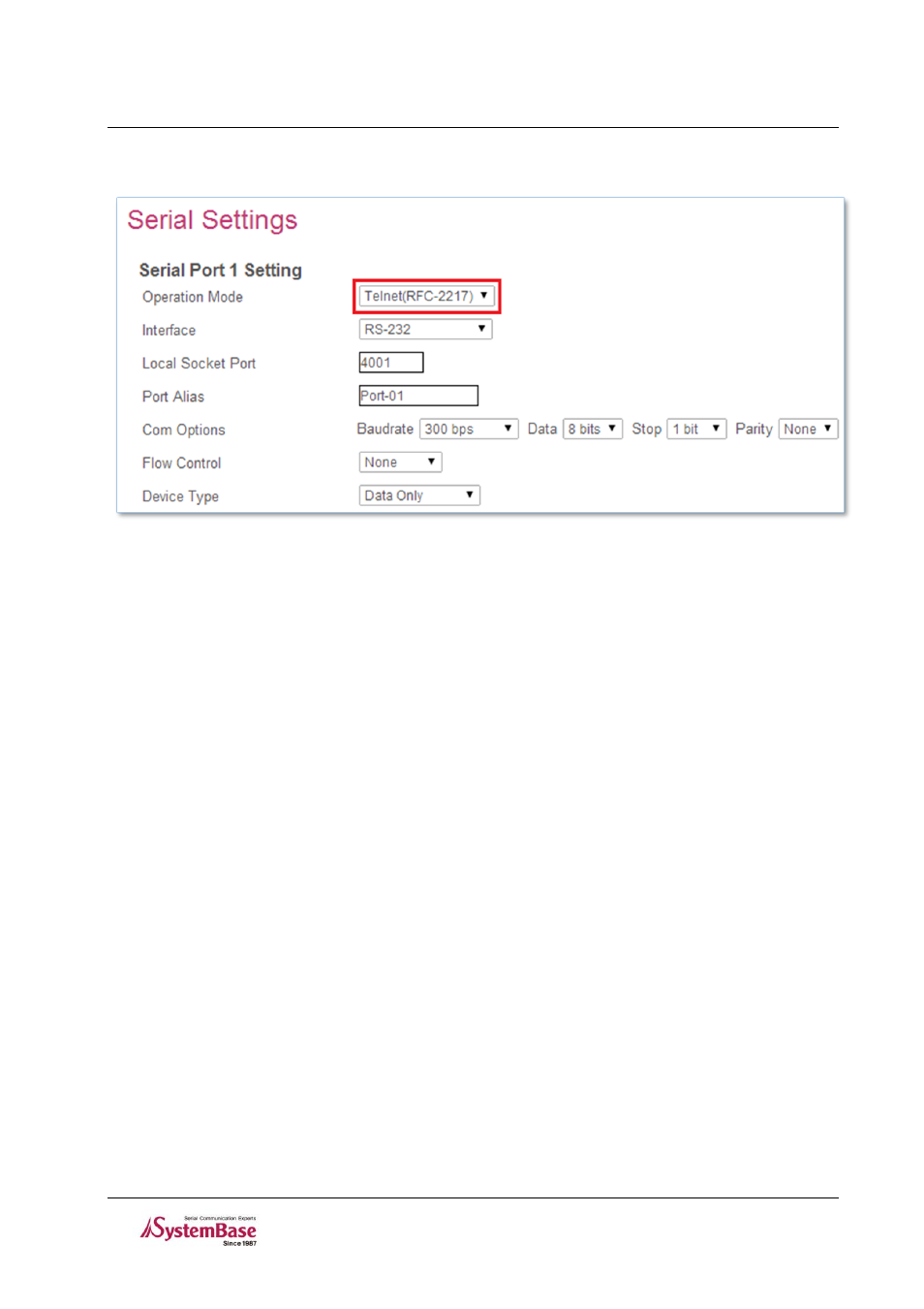 Configuration on serialgate, 9 configuration on serialgate | Solvline Serial IP Redirector User Manual | Page 12 / 18