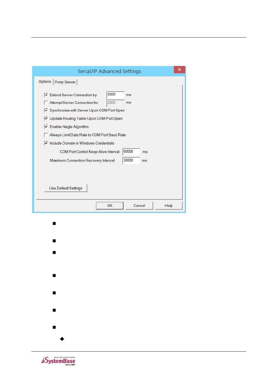 Advanced settings, 7 advanced settings | Solvline Serial IP Redirector User Manual | Page 9 / 18