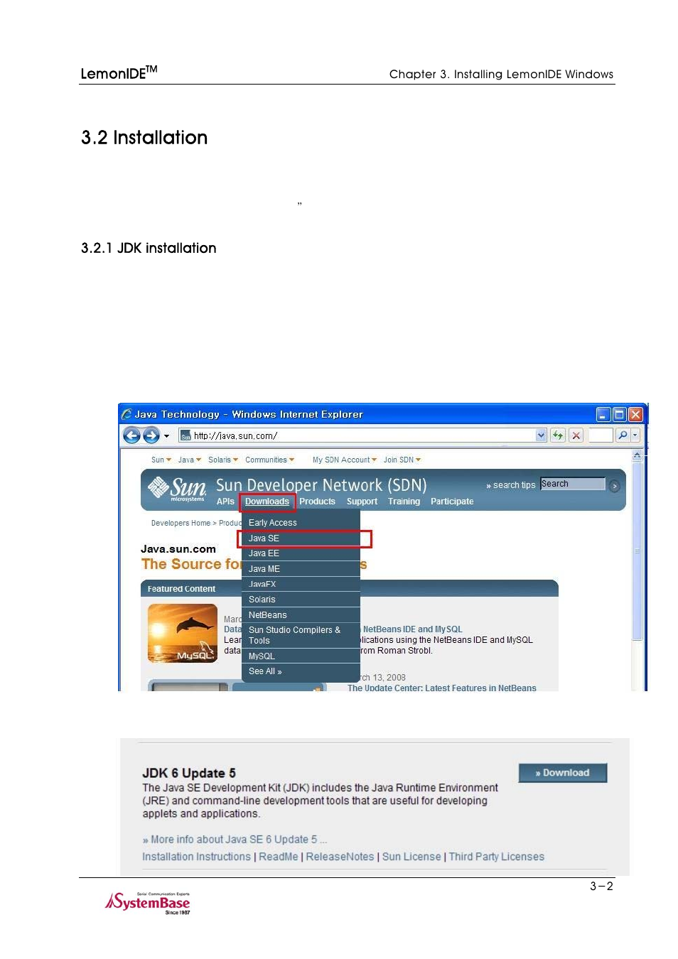 2 installation, 1 jdk installation, 2 installation -2 | 1 jdk installation -2 | Solvline LemonIDE Ver 1.0c User Manual | Page 12 / 56