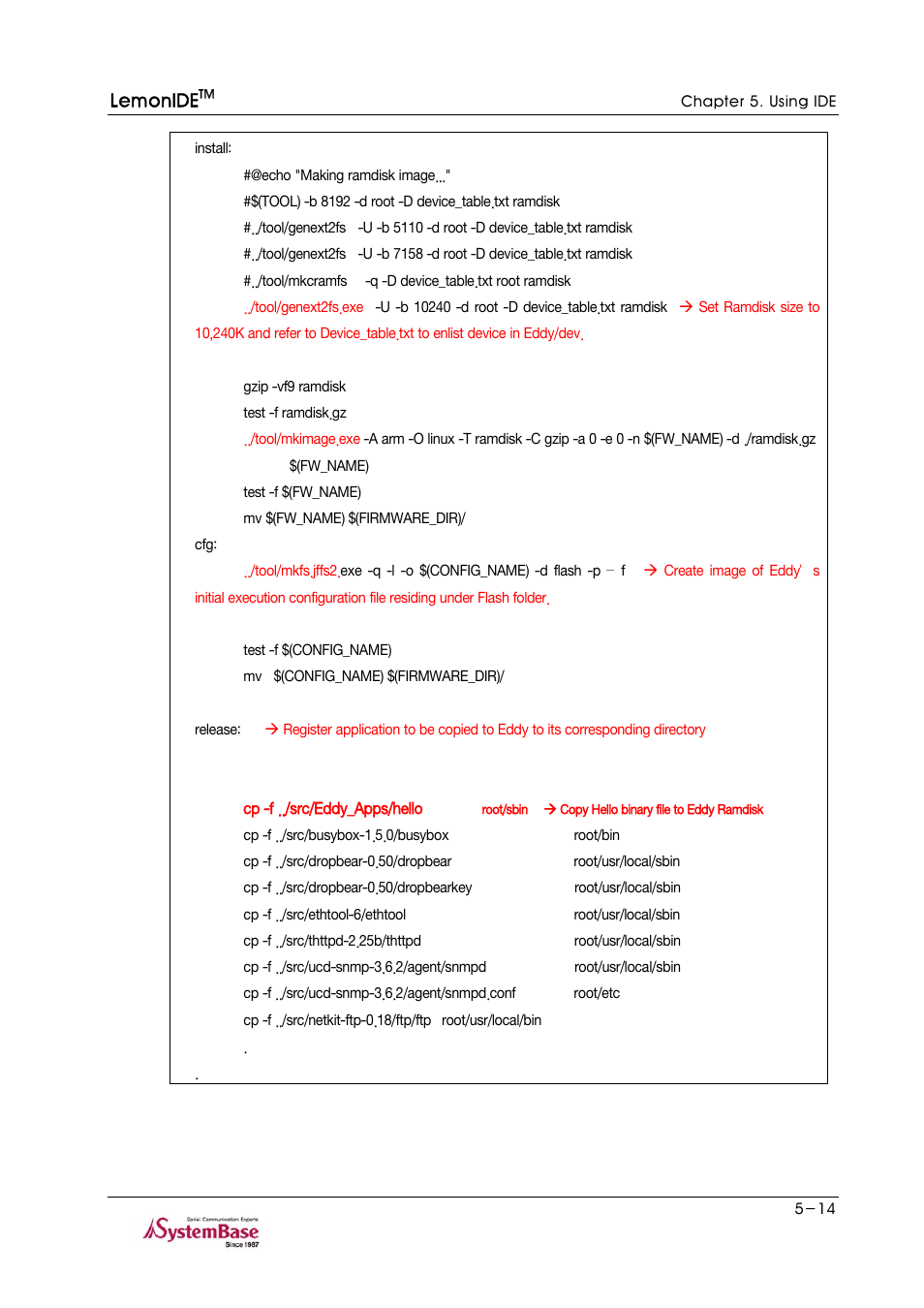 Solvline LemonIDE Ver 1.0c User Manual | Page 38 / 56