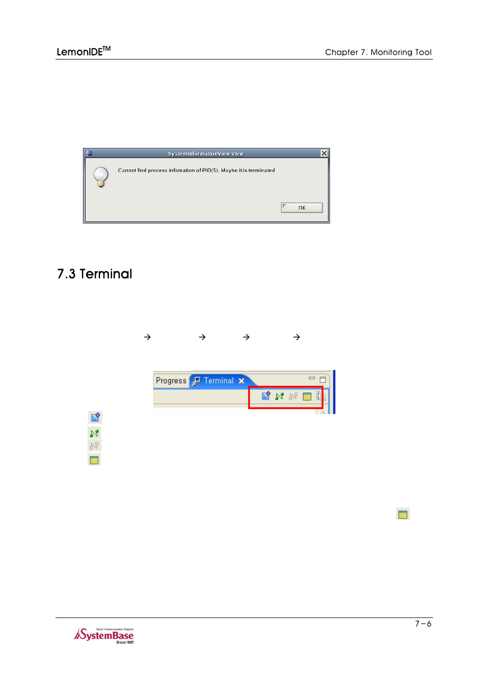 3 terminal, 3 terminal -6 | Solvline LemonIDE Ver 1.0c User Manual | Page 54 / 56