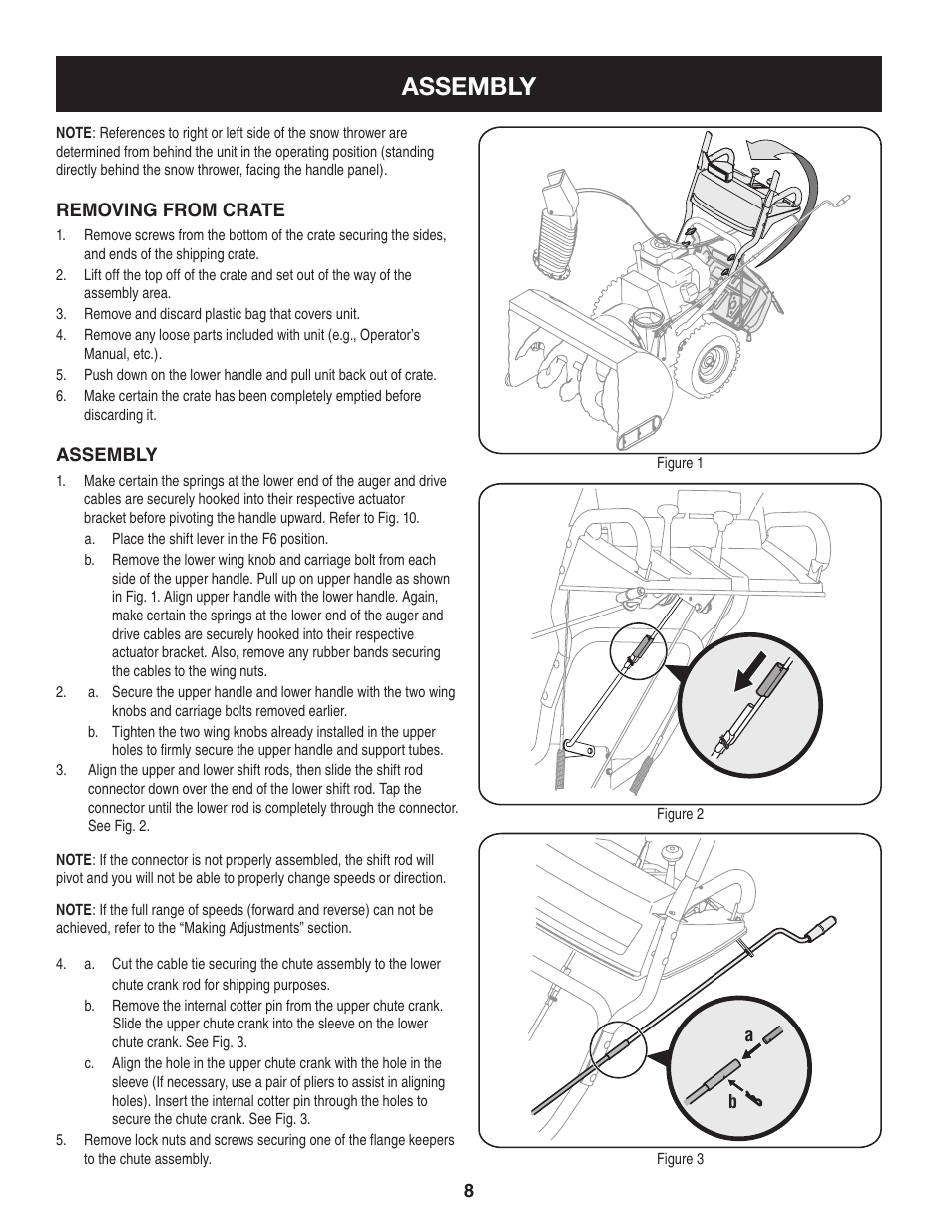 Assembly | Craftsman 247.88833 User Manual | Page 8 / 64