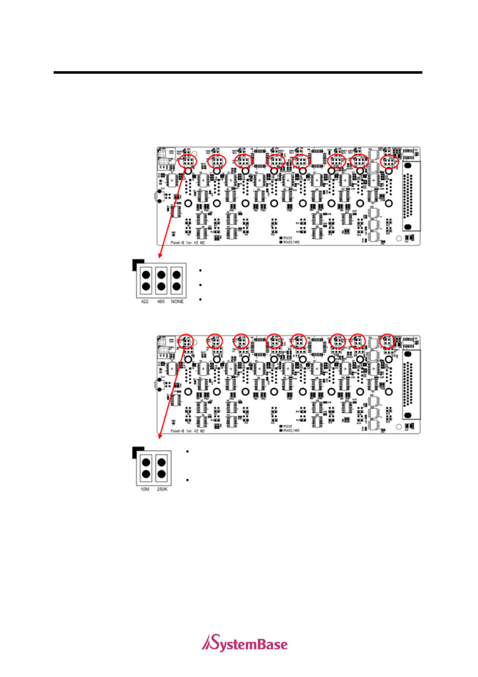 Multi-8/lpci va2 3. jumper settings | Solvline PCI User Manual | Page 124 / 160