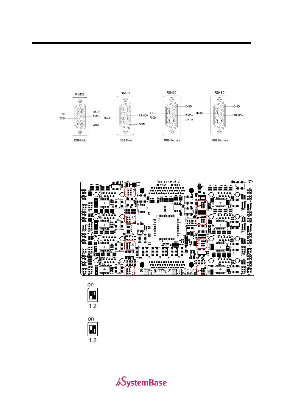 Rs422/rs485 combo model | Solvline PCI User Manual | Page 155 / 160