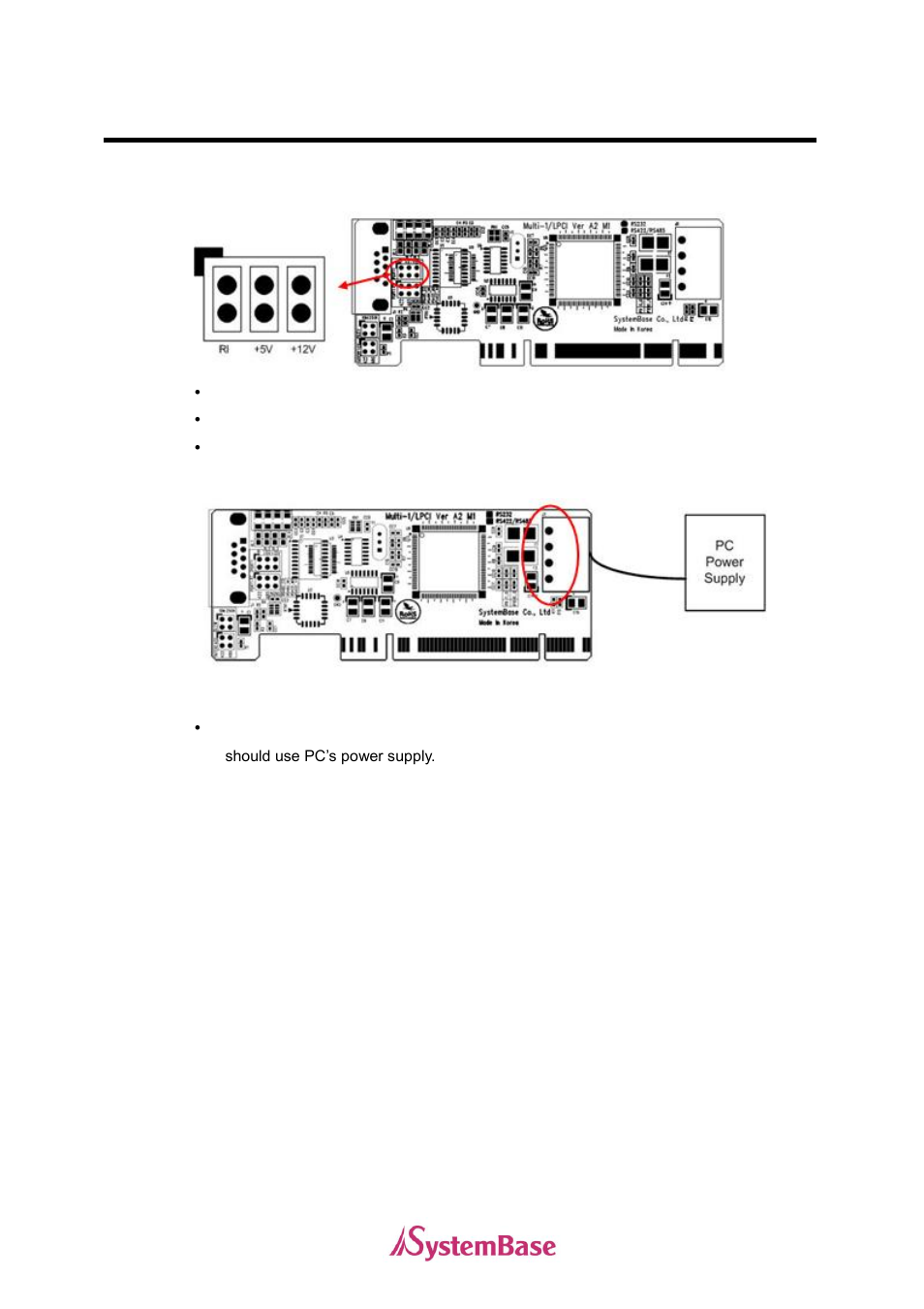 Rs232, combo common | Solvline PCI User Manual | Page 24 / 160