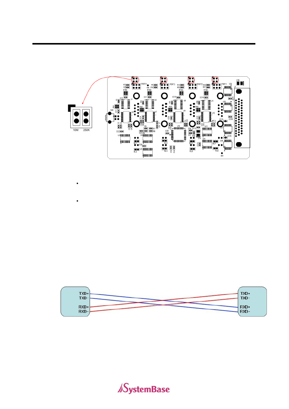 Multi-4/lpci va3, Rs422 point-to-point connection | Solvline PCI User Manual | Page 71 / 160