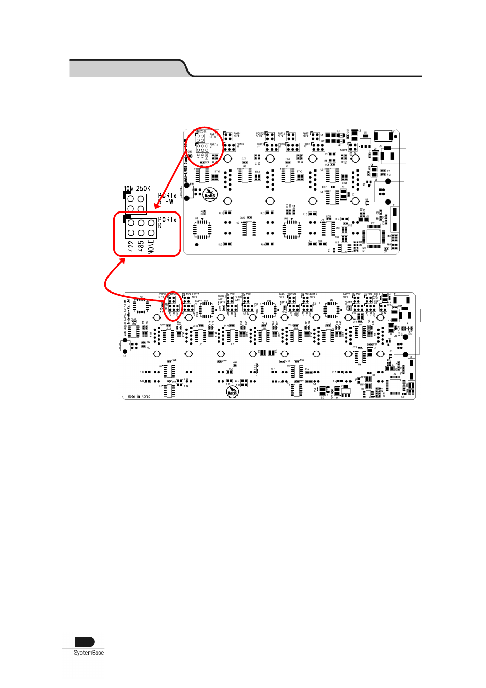 Jumper for slew rate setting | Solvline USB Multiport User Manual | Page 37 / 68