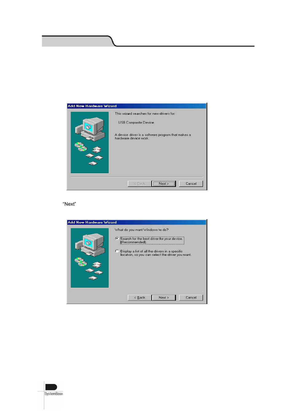 Installing windows 98 device driver, Driver installation windows 98 | Solvline USB Multiport User Manual | Page 39 / 68