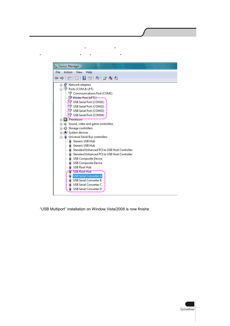 Driver installation windows vista/2008 | Solvline USB Multiport User Manual | Page 46 / 68