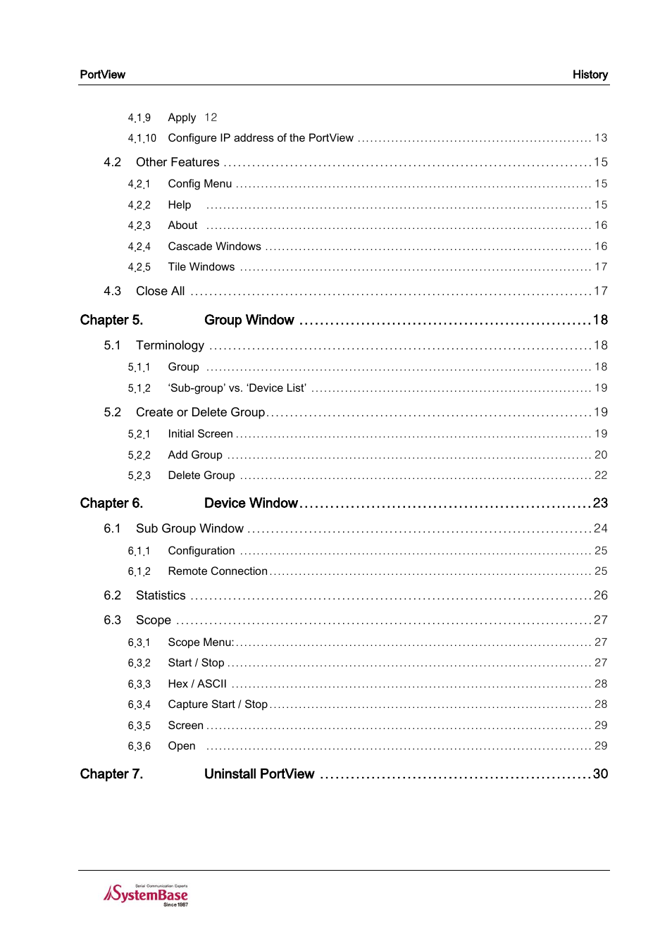 Solvline PortView Ver2.3 User Manual | Page 4 / 34