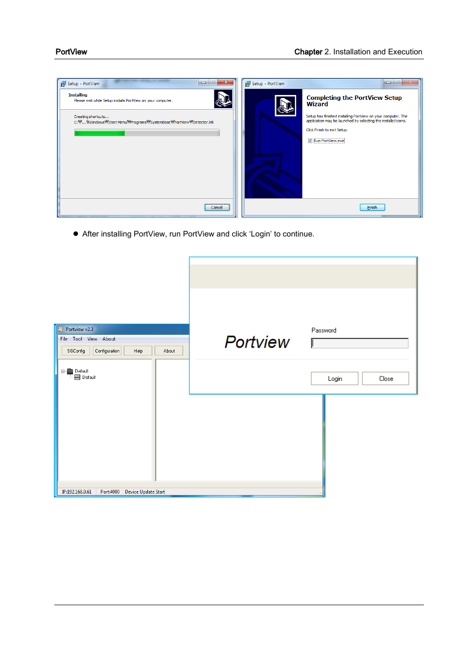 Solvline PortView Ver2.3 User Manual | Page 7 / 34