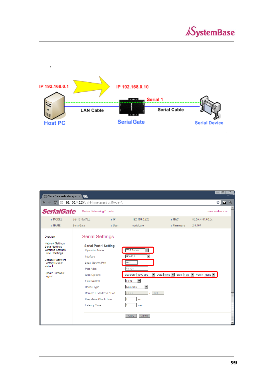 Solvline SerialGate User Manual | Page 99 / 110