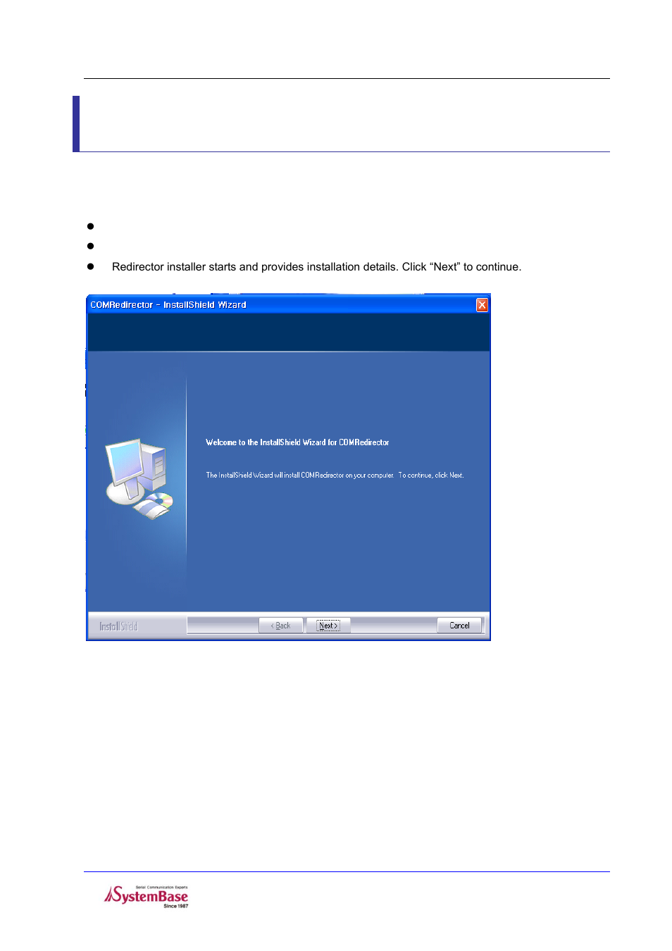 Chapter 2, Com port redirector installation, Install guide | Chapter 2. com port redirector installation | Solvline COM Port Redirector User Manual | Page 6 / 21