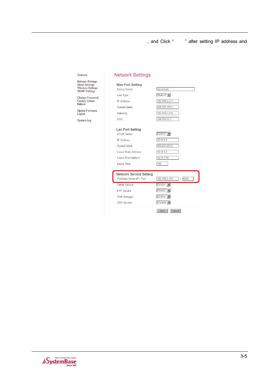 Other functions -6 | Solvline PortView V2.1a User Manual | Page 17 / 33