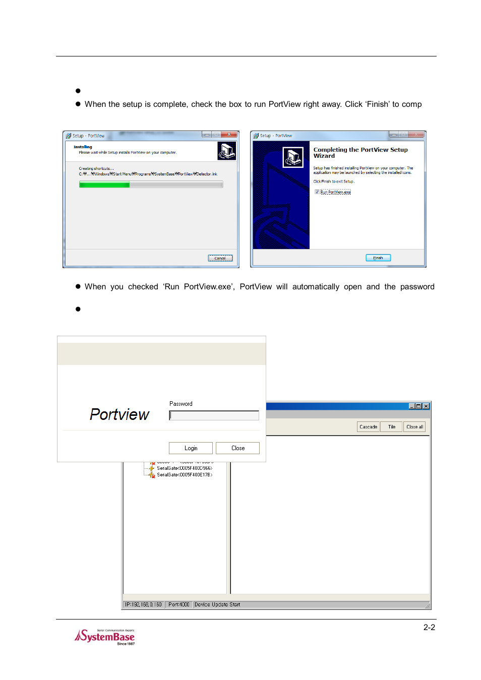 Solvline PortView V2.1a User Manual | Page 7 / 33