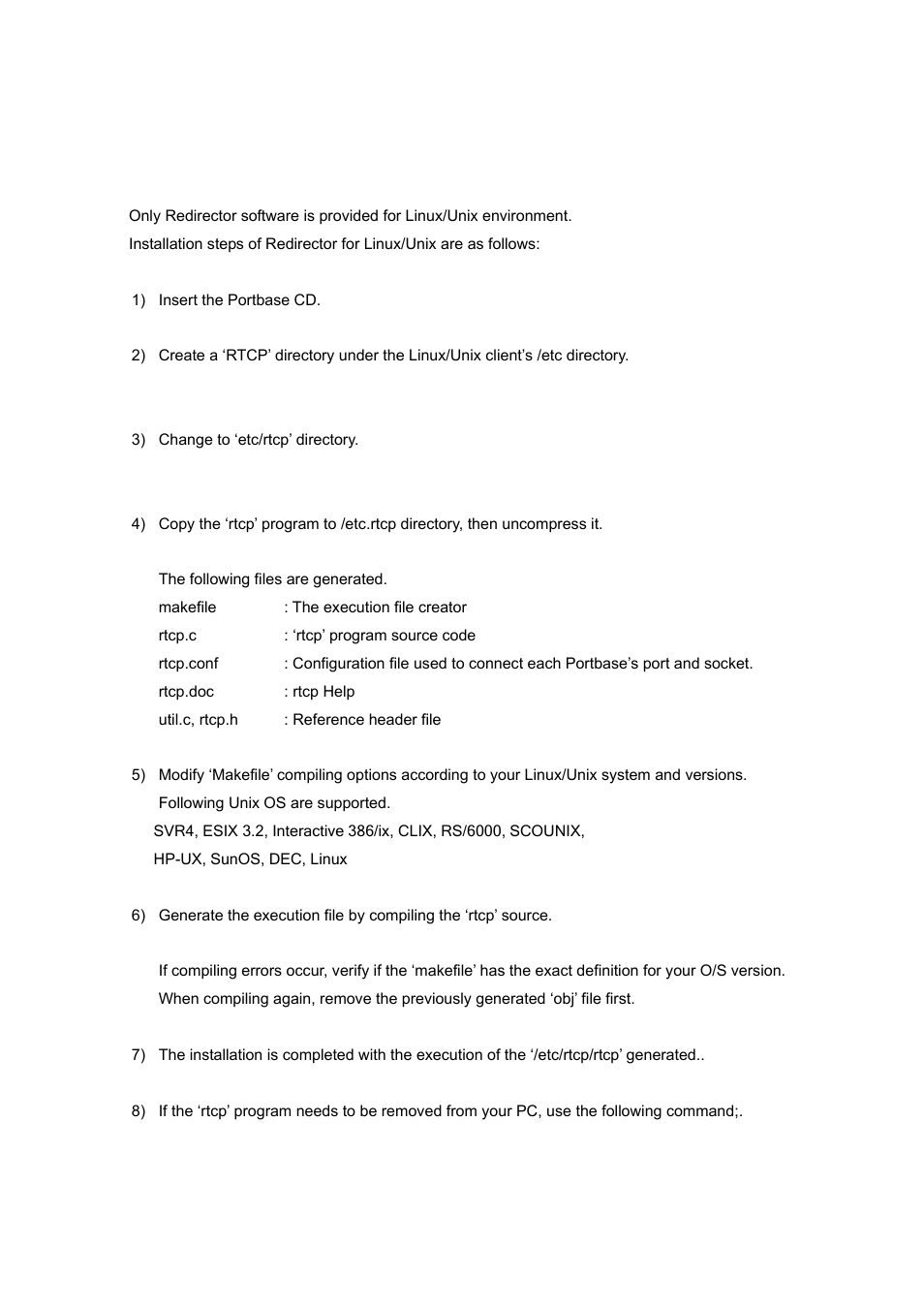 Installation on linux/unix | Solvline PB2xxxUG User Manual | Page 48 / 104
