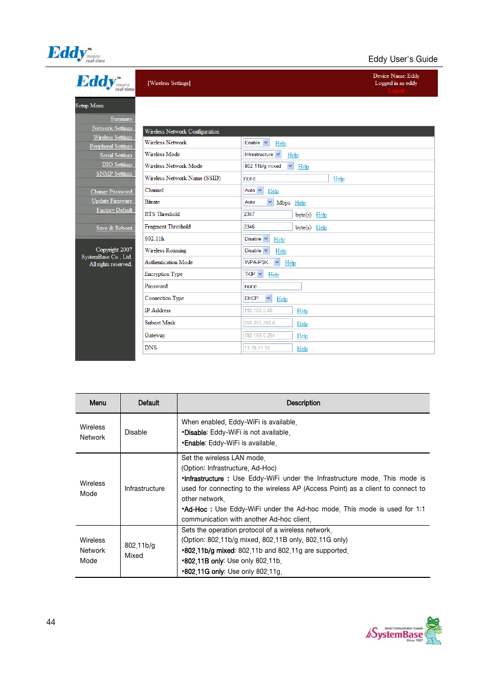 Solvline Eddy Serial v2.5.1.1 User Manual | Page 44 / 88