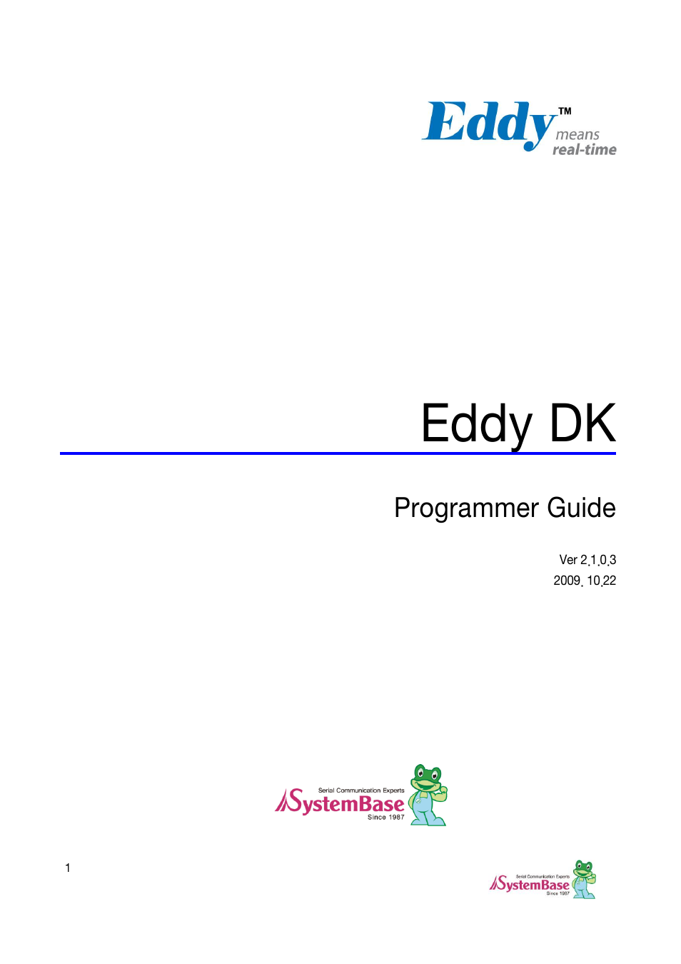 Solvline Eddy DKV2.1.0.3 User Manual | 123 pages