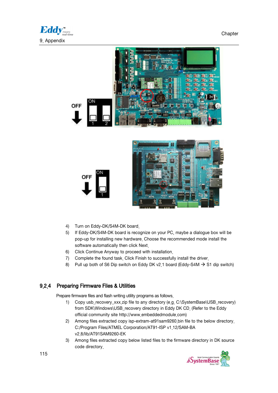 Preparing firmware files & utilities | Solvline Eddy DKV2.1.0.3 User Manual | Page 115 / 123