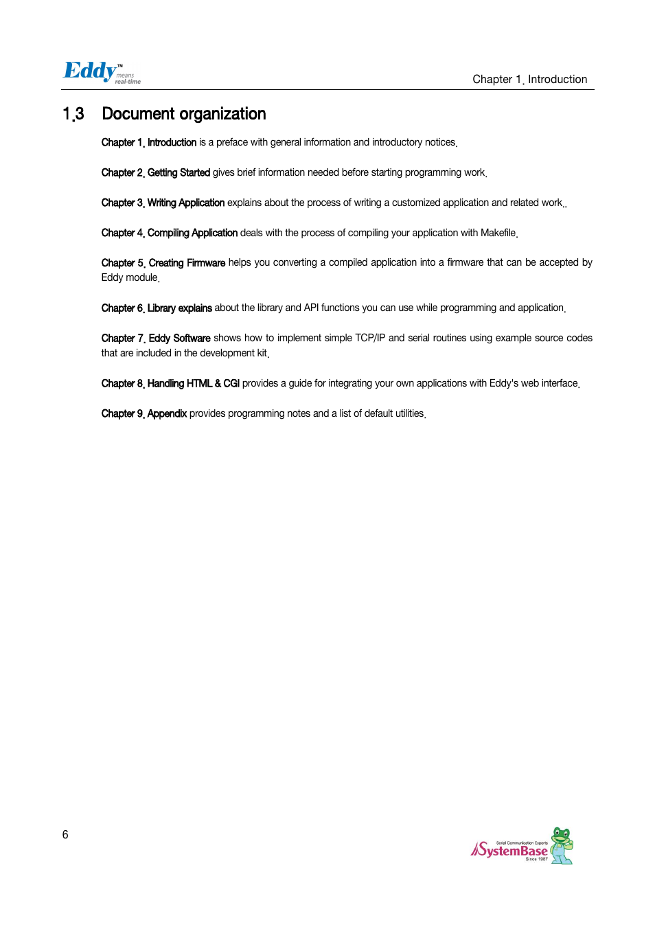 Document organization, 3 document organization | Solvline Eddy DKV2.1.0.3 User Manual | Page 6 / 123