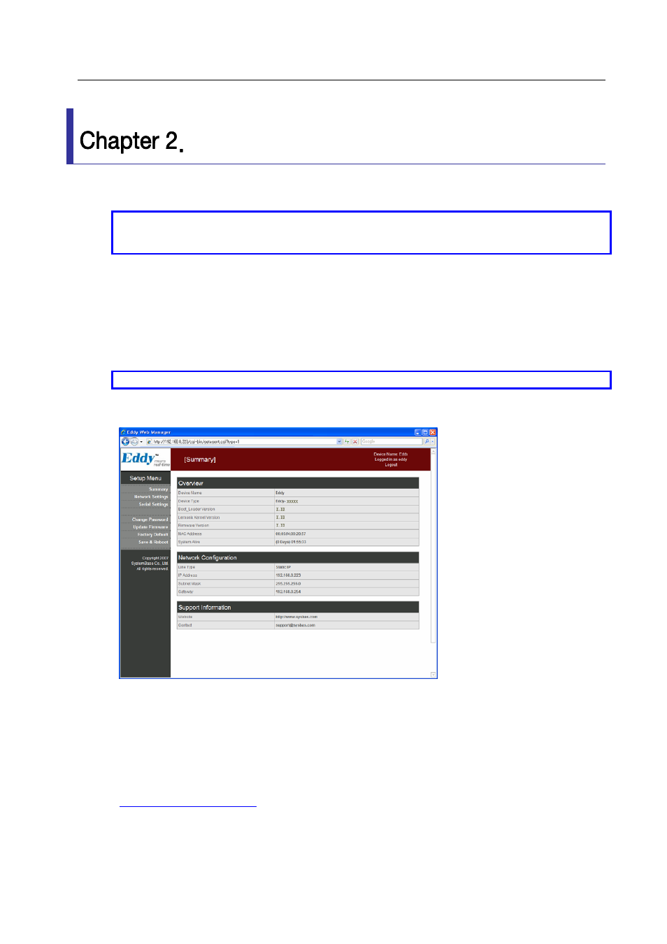 Chapter 2. upgrade guide, Chapter 2, Upgrade guide | Solvline Eddy User Manual | Page 7 / 17