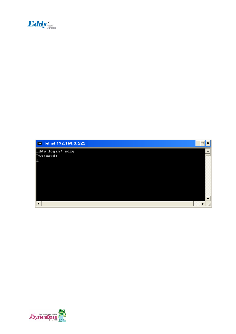 4 booting eddy, 4 booting eddy -15, Booting eddy | Solvline Eddy DK Ver 2.20 User Manual | Page 23 / 75