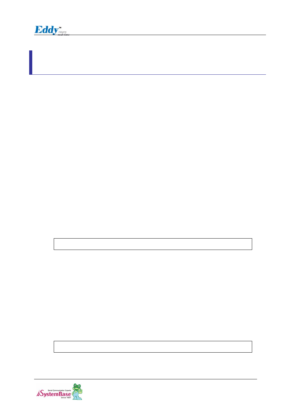 Chpater6. library introduction, 1 introduction, 2 makefile | 3 system functions, Chpater6. library introduction -1, 1 introduction -1, 2 makefile -1, 3 system functions -1 | Solvline Eddy DK Ver 2.20 User Manual | Page 44 / 75