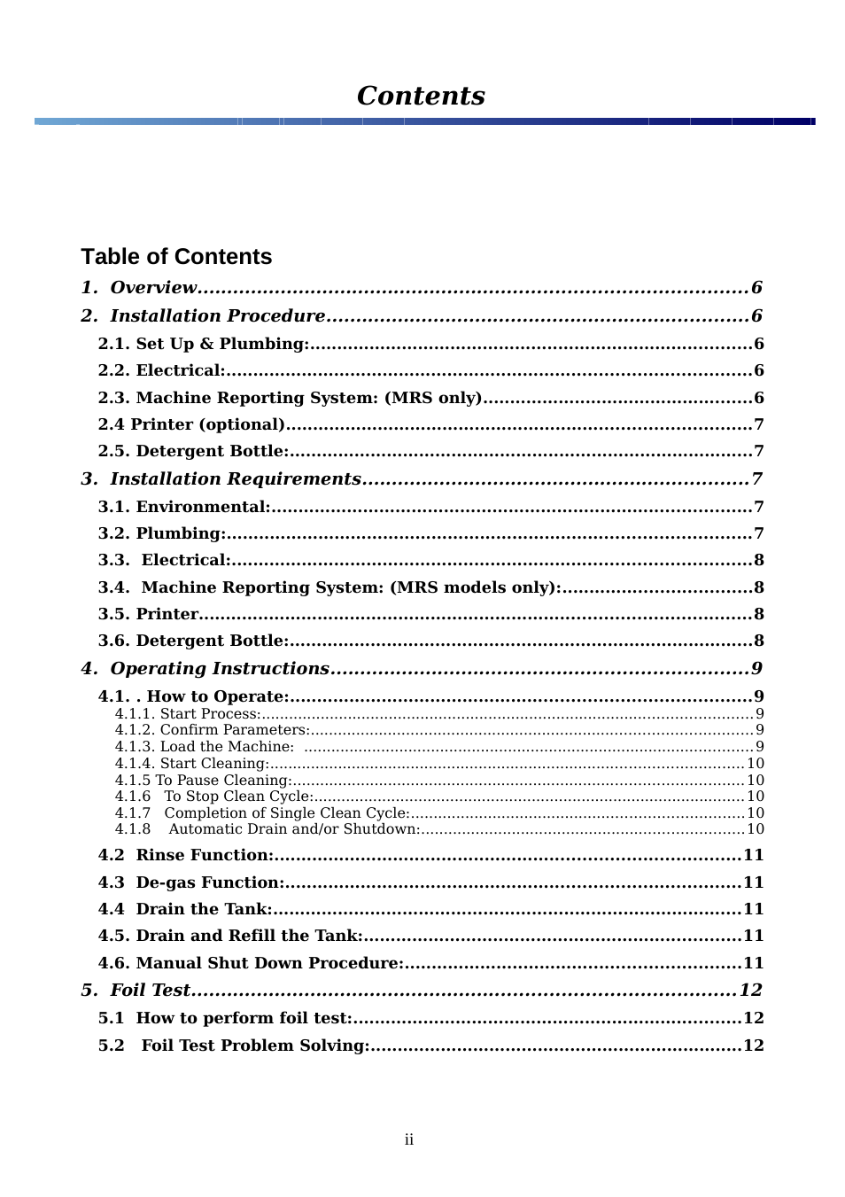 Soniclean UW3000 User Manual | Page 2 / 24