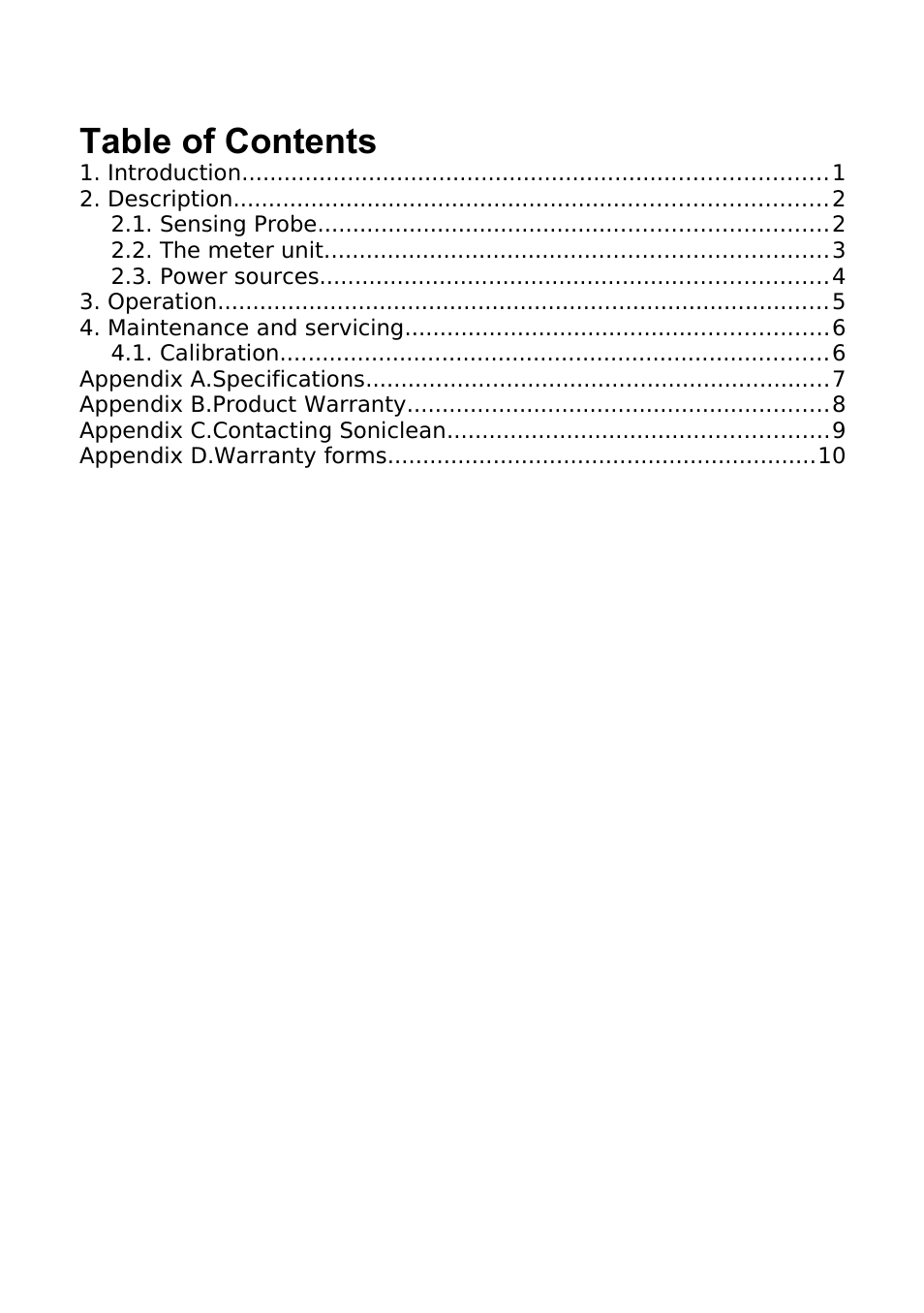 Soniclean SONIC-250 User Manual | Page 3 / 14