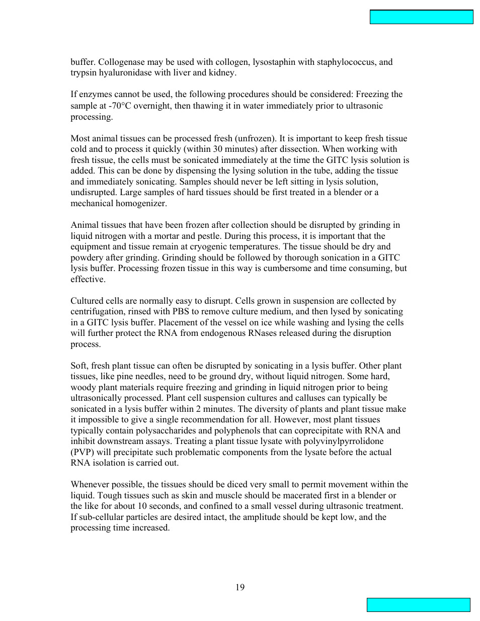 Sonics VCX134PB User Manual | Page 19 / 22