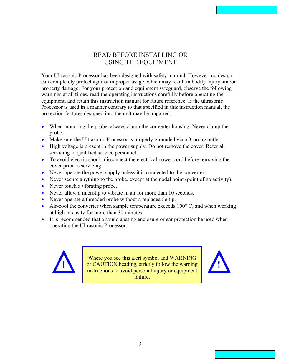 Important safeguards | Sonics VCX134PB User Manual | Page 3 / 22