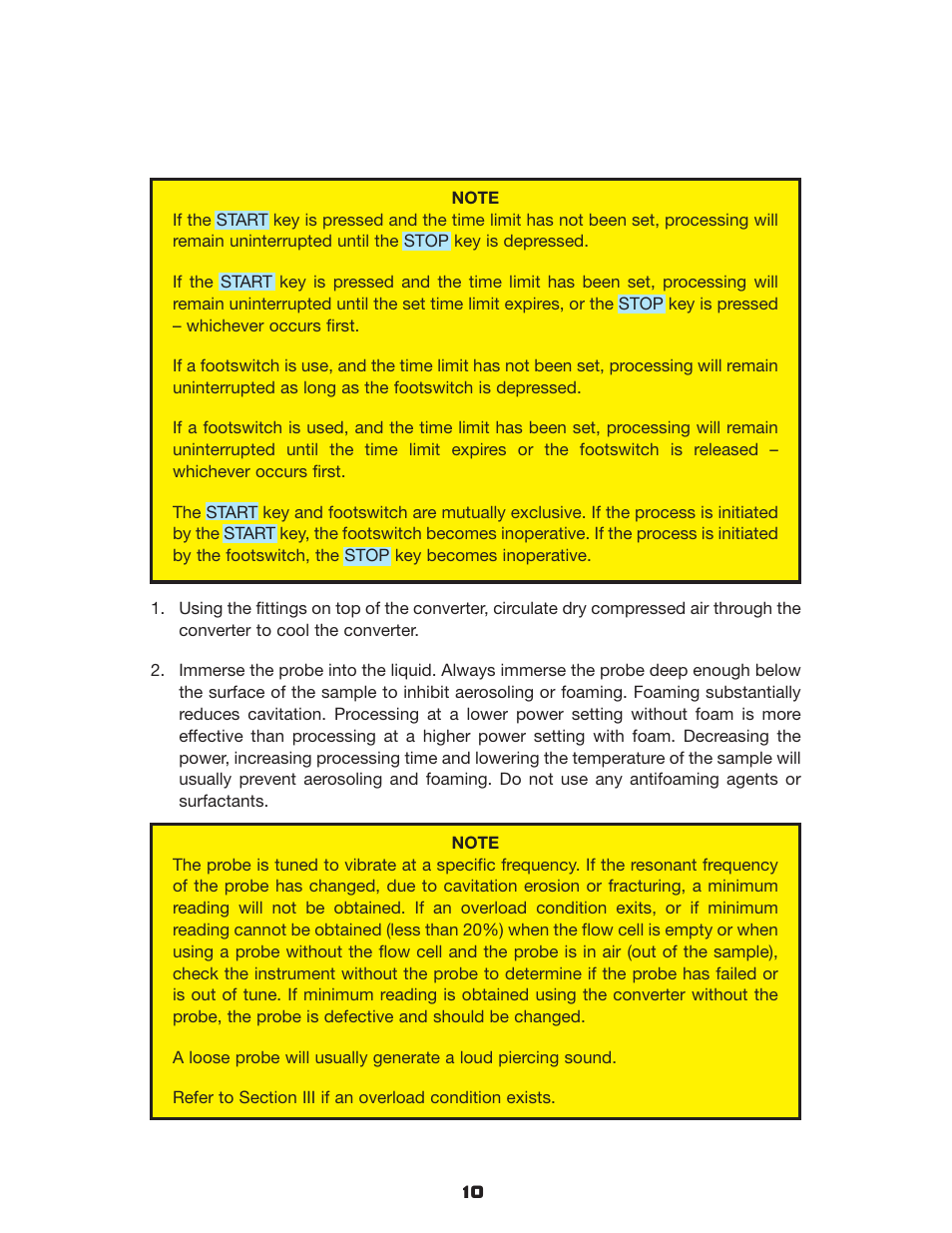 Sonics VC750 User Manual | Page 15 / 33