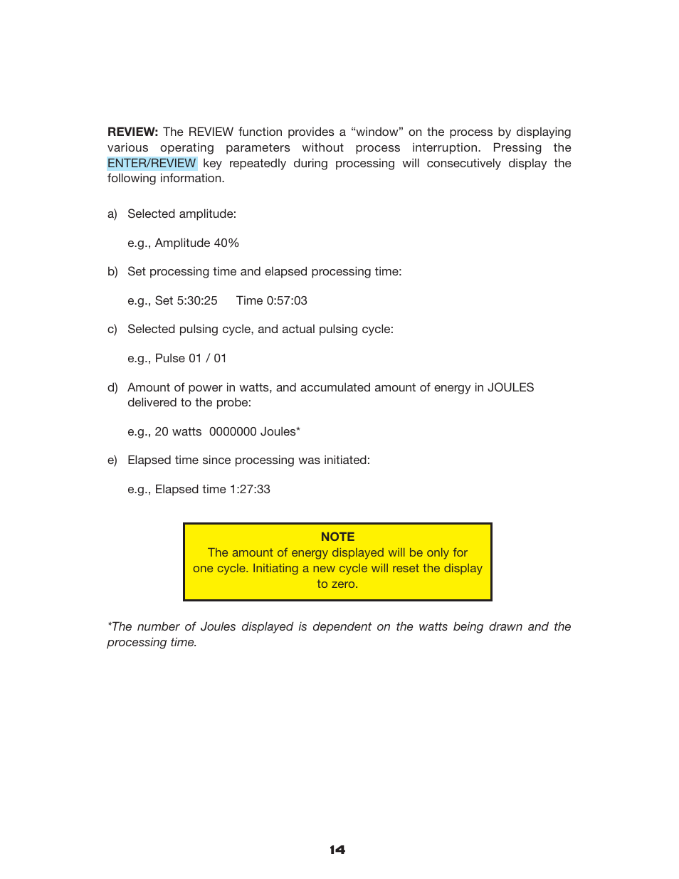 Sonics VC750 User Manual | Page 19 / 33