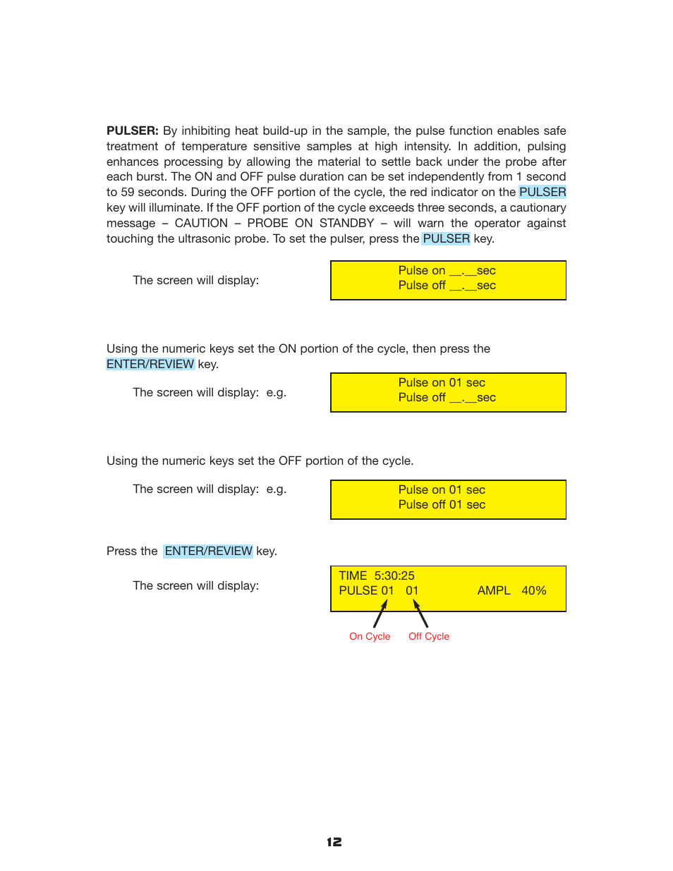 Sonics VCX750 User Manual | Page 17 / 31