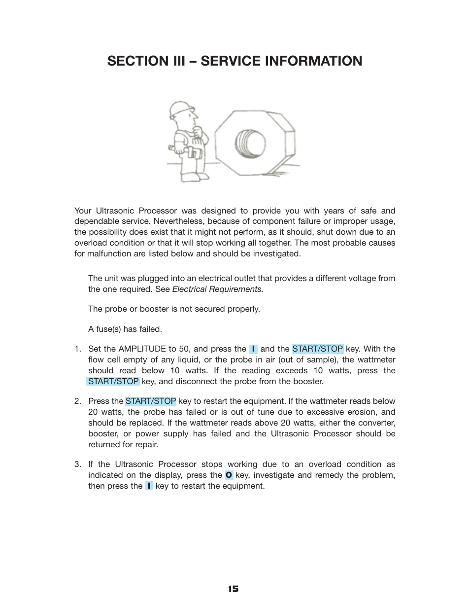 Sonics VCX750 User Manual | Page 20 / 31