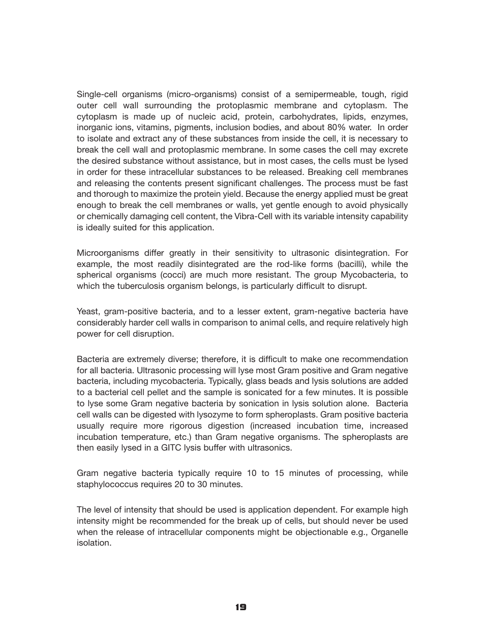 Sonics VCX750 User Manual | Page 24 / 31
